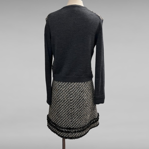 Paule Ka 2 Piece Boucle Sweater and Skirt Set - Picture 3 of 5